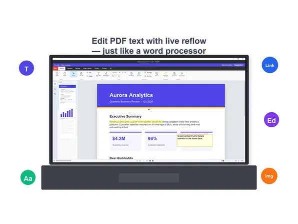 AcePDF Converter & Editor: Lifetime License