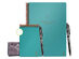 Rocketbook Fusion Smart Reusable Notebooks, FriXion Pens & Microfiber Bundle (Light Blue/Executive)