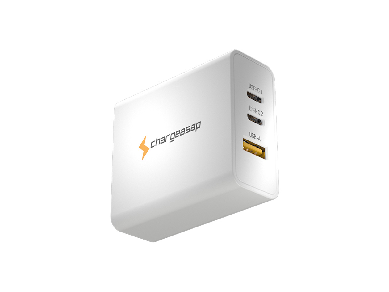 100W Omega USB-C GaN Charger (White)