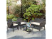 Costway 8 Piece Patio Rattan Wicker Furniture Set Conversation Sofa Bench Cushioned - White