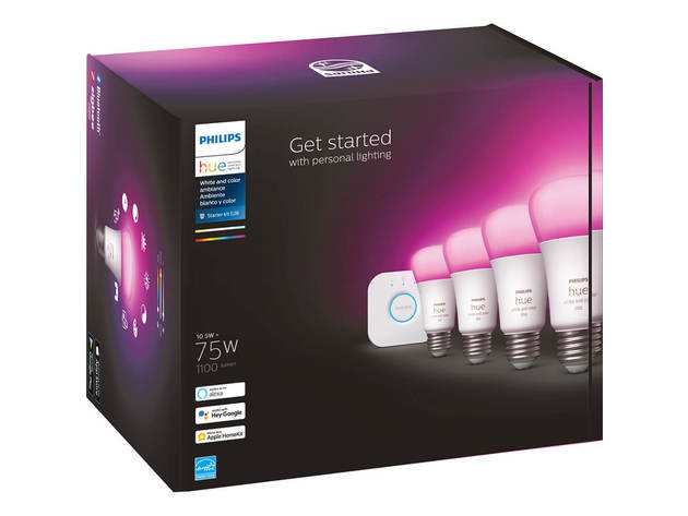 Hue 563296 White and Color Ambiance Bluetooth Smart LED Starter Kit