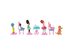 Disney Fancy Nancy Tea Party Collectible Figurine Set Inspired by the Show, Made of Plastic, Multicolored