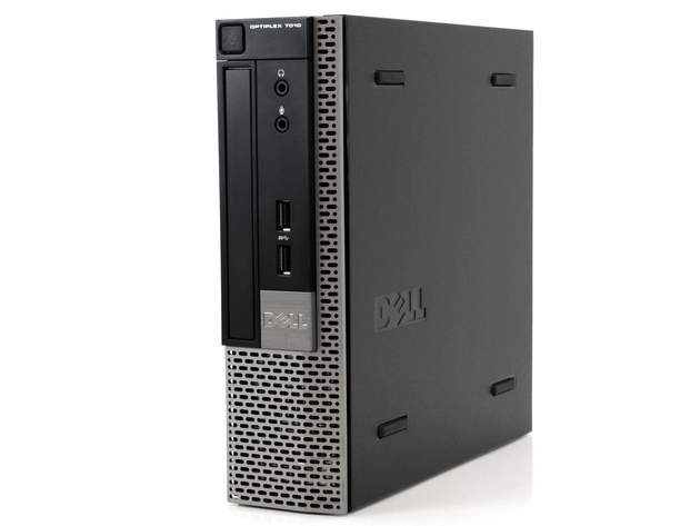 Dell Optiplex 7010 Ultra Small Form Factor Computer PC, 3.1 GHz Intel Core i3, 16GB DDR3 RAM, 240GB SSD Hard Drive, Windows 10 Professional 64 bit (Renewed)