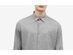 Calvin Klein Men's Slim-Fit French Placket Shirt Gray Size Large