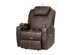 Costway Electric Lift Power Chair Recliner Heated Vibration Massage Sofa W/Remote Coffee - Coffee