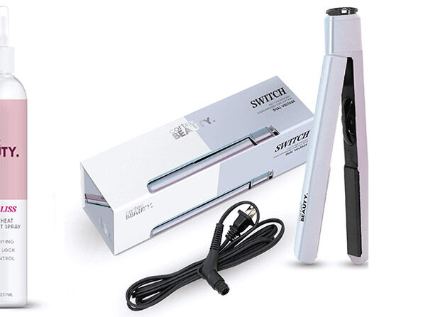 Switch Flat Iron & Heat Protectant Spray Bundle (Iridescent) - Product Image