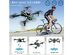 Wi-Fi FPV Selfie Drone with Two 4K HD Cameras & 3 Batteries