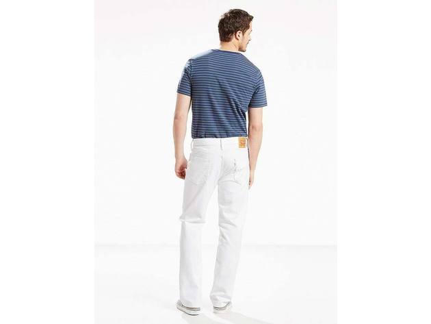 Levi's Men's 514 Straight Fit Jeans White Size 34X34