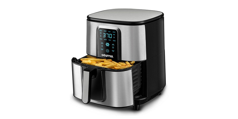 Gourmia 6Qt Digital Air Fryer with FryForce 360 Degree Technology 