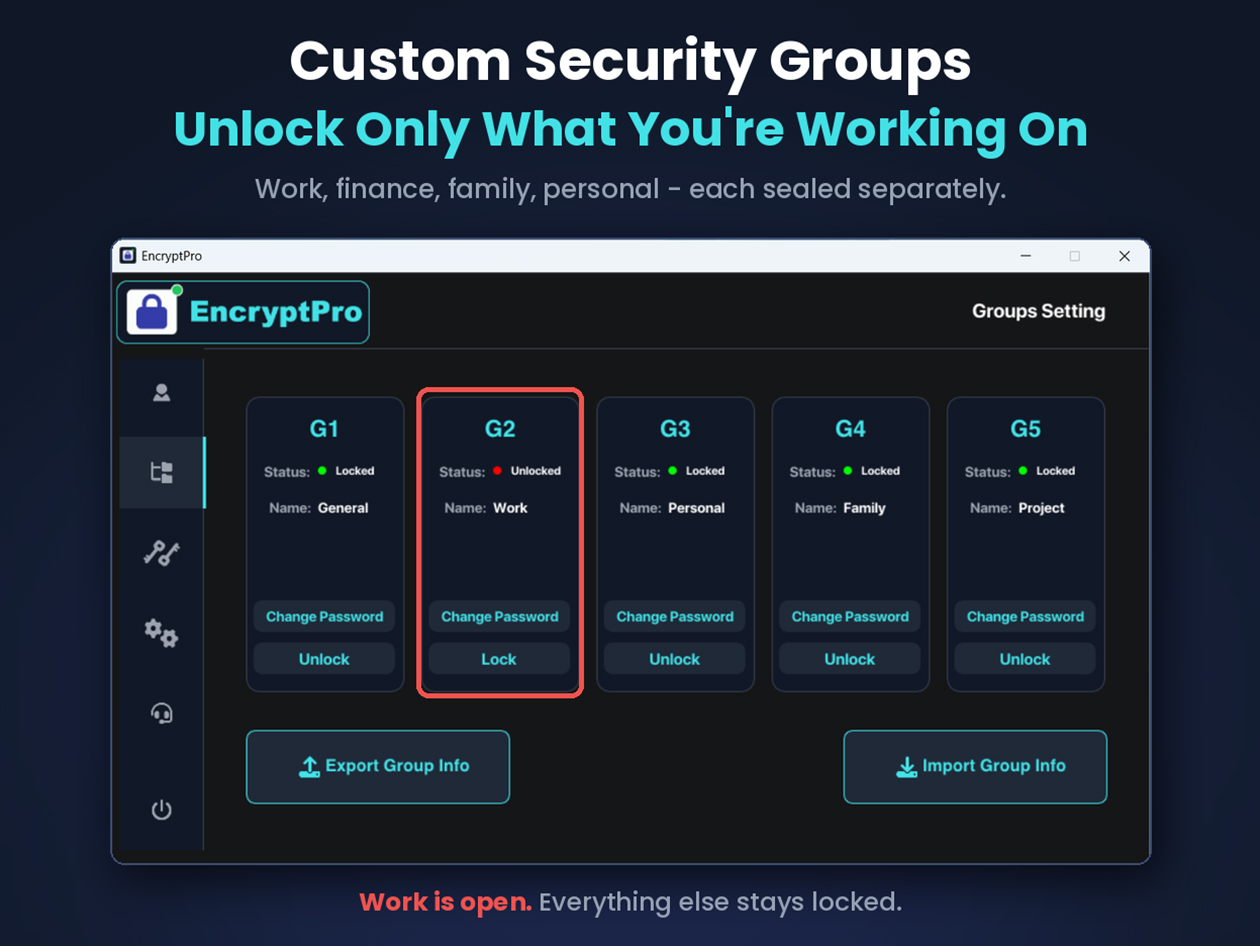 EncryptPro Personal Plan for Windows: Lifetime Subscription