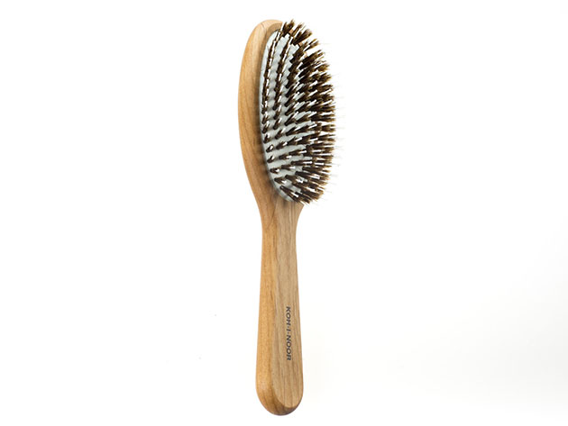  Koh-I-Noor Legno Hair Brush Natural Bristles & Nylon Pin (Large)