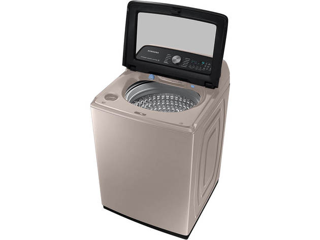 Samsung WA51A5505AC 5.1 Cu. Ft. Champagne Smart Top Load Washer with ActiveWave Agitator