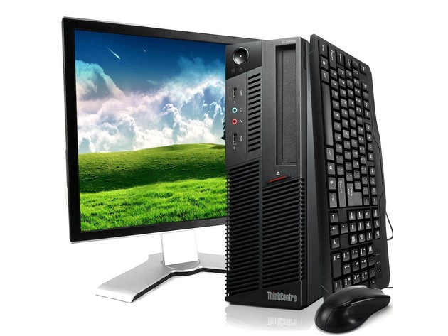 Lenovo ThinkCentre M91P Desktop Computer PC, 3.20 GHz Intel i5 Quad Core Gen 2, 4GB DDR3 RAM, 1TB Hard Disk Drive (HDD) SATA Hard Drive, Windows 10 Professional 64bit (Renewed)