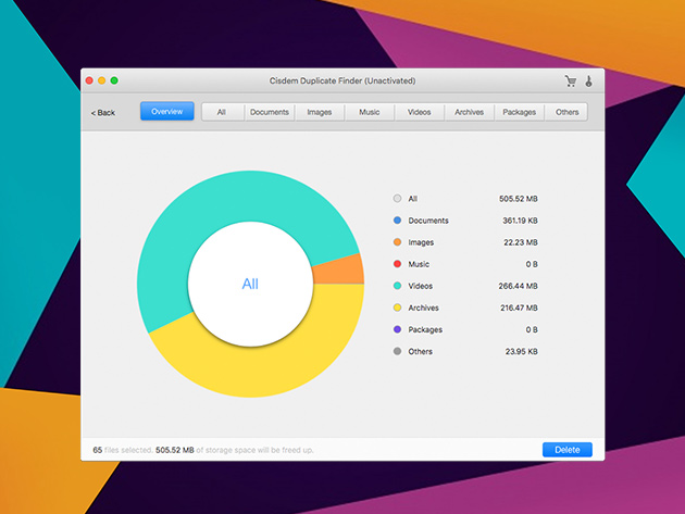 Cisdem Duplicate Finder for Mac: Lifetime Subscription