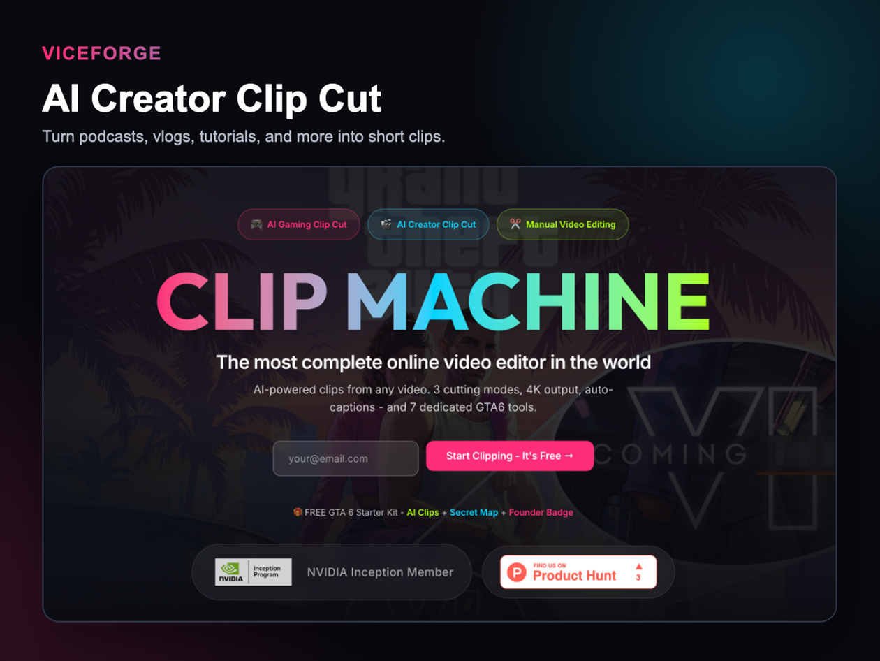 ViceForge Creator Elite Plan: Lifetime Subscription