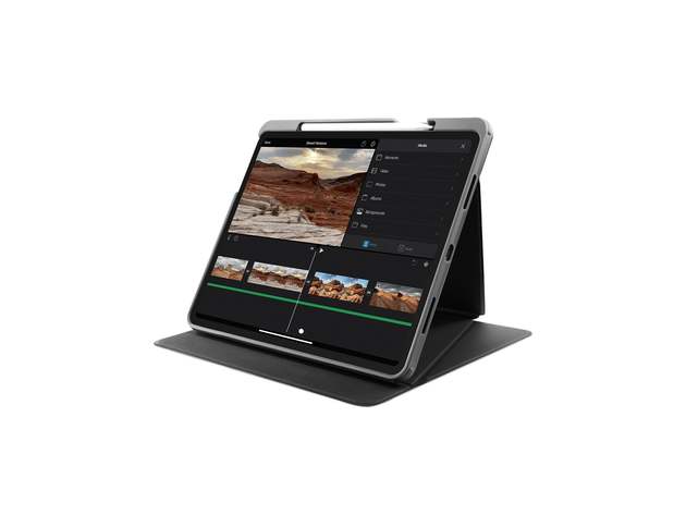 tomtoc Vertical Case for 12.9" iPad Pro M1 2021 Avocado