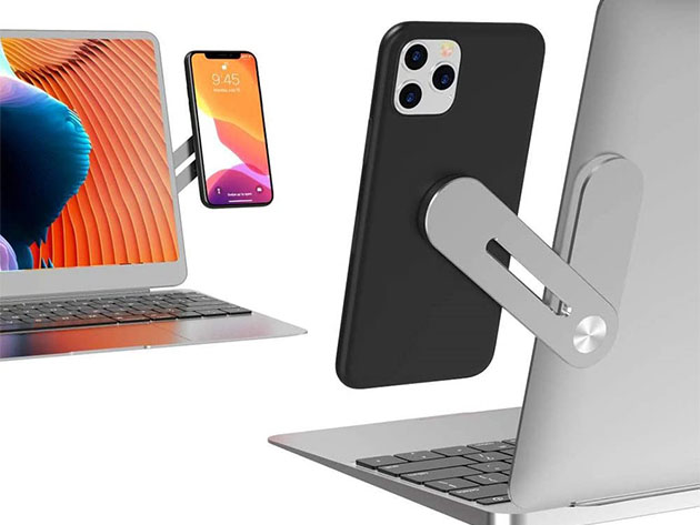 Magnetic Smartphone Laptop Side Mount