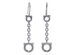 Ferragamo Gancini Sterling Silver Earrings (Store-Display Model)
