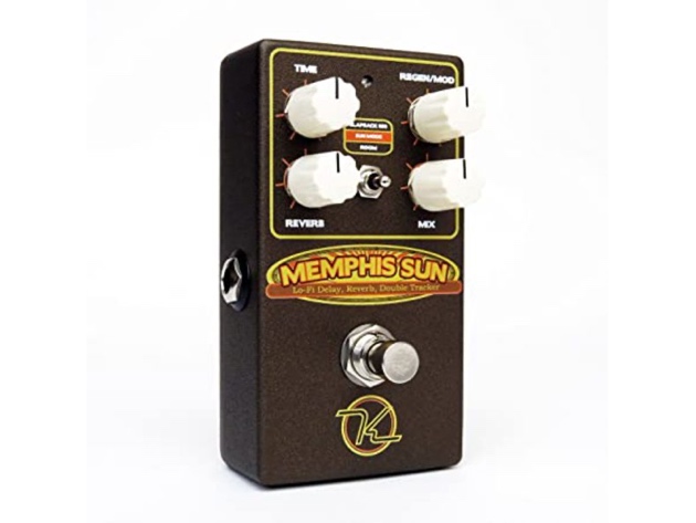 Keeley KE Memphis Sun Lo-Fi Reverb, Echo and Double Tracker Pedal - Black (Like New, Damaged Retail Box)