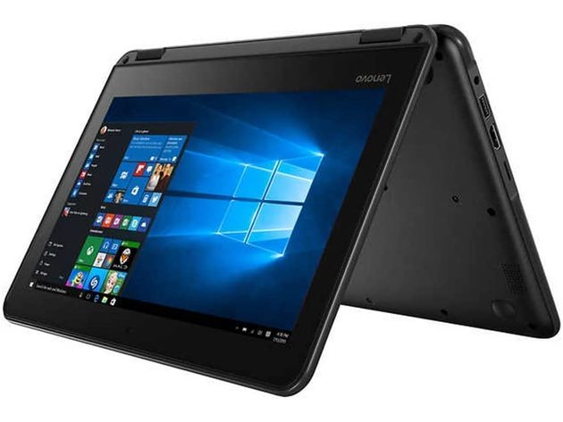 LENOVO Chromebook 300E Chromebook, 1.10 GHz Intel Celeron, 4GB DDR4 RAM, 64GB SSD Hard Drive, Chrome, 11" Screen (Renewed)