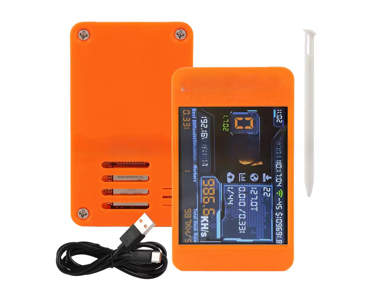 BlockChance Color Series BitCoin Ticket Miner (Orange)
