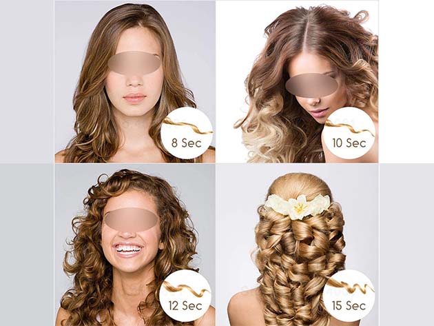 Heating Ceramic Wave Hair Styling Tool (Gold)