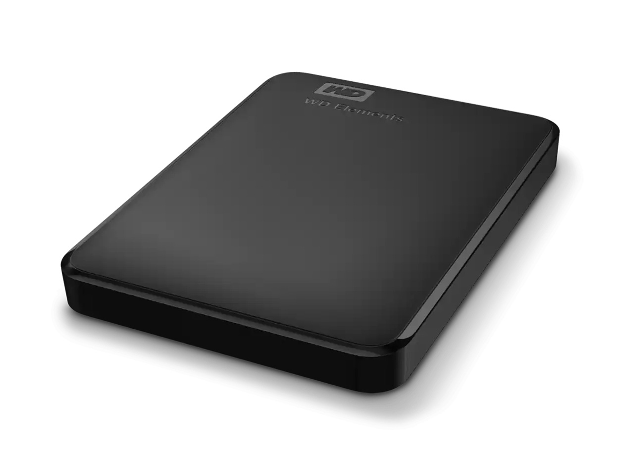 Western Digital Elements Portable USB 3.0 External Hard Drive (2TB)