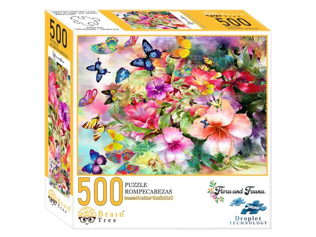 Flora and fauna 500 Pieces Jigsaw Puzzles