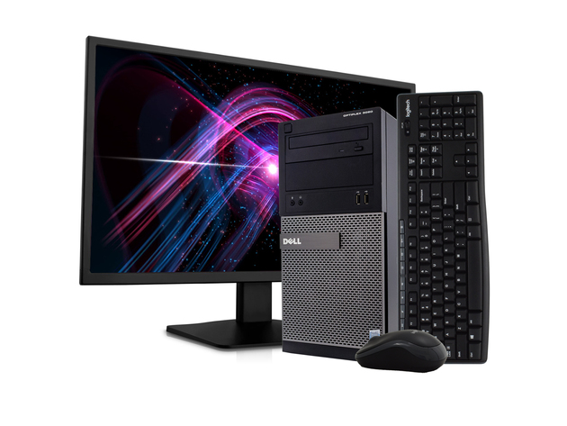 Dell Optiplex 3020 Tower Computer PC, 3.20 GHz Intel i5 Quad Core Gen 4, 8GB DDR3 RAM, 1TB SSD Hard Drive, Windows 10 Professional 64bit (Renewed)