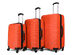 InUSA Royal Lightweight Hardside 3-Piece Set (20"/24"/28", Orange)