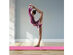 Costway 7' Sectional Gymnastics Floor Balance Beam Skill Performance Training Folding - Pink