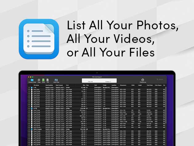 File List Export