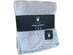 Spyder Flannel Ultra Plush Bed Blanket Interwoven Strength - King 90"x102" Light Grey