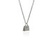 Ferragamo Charms Sterling Silver Necklace 704717 (Store-Display Model)