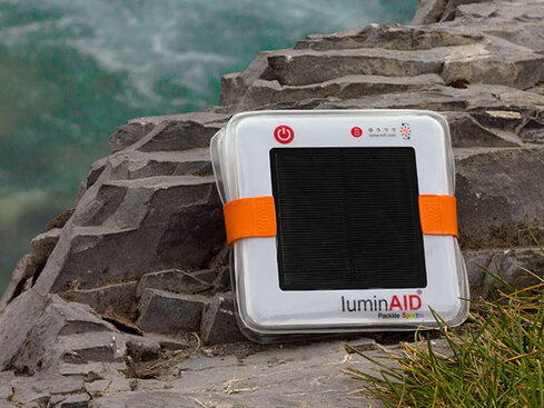 LuminAID Spectra Color-Changing Inflatable Solar Lantern