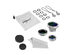 Acesori 5 Piece Smartphone Camera Lens Kit: 2- Pack (Silver)