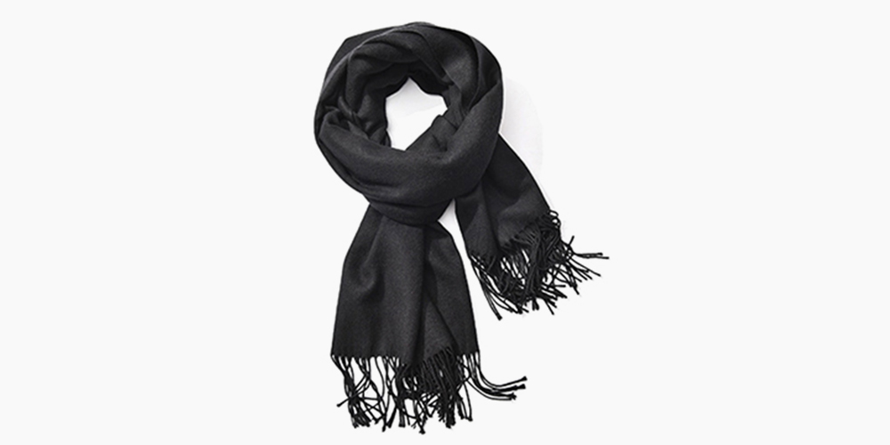 Lavisha Cashmere Shawl (Black)