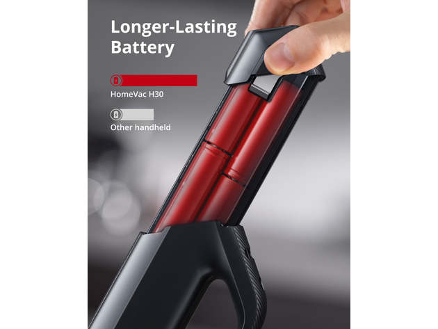 eufy HomeVac H30 Infinity Cordless Vacuum (Black)