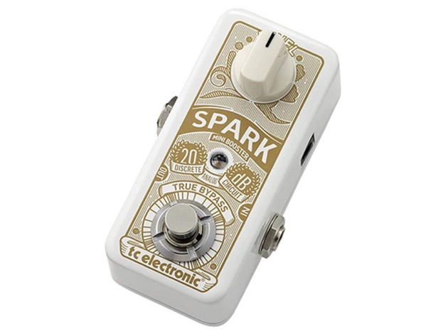 TC Electronic Spark Mini Booster Guitar Pedal Analog Circuit Small Footprint