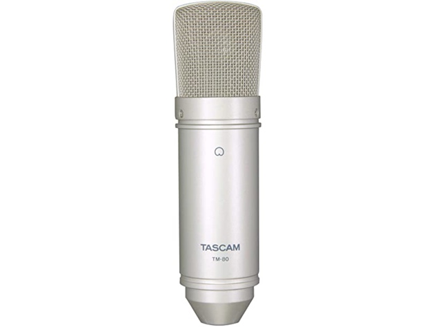 Other Tascam TM-80 Large Diaphagm Condenser Microphone & 18mm Aluminum Diaphragm (Used, Damaged Retail Box)