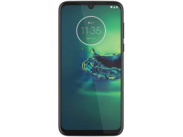 Motorola Moto G8+ Plus 64GB/4GB 6.3" Display GSM Unlocked Cell Phones - Blue (Used, Open Retail Box)