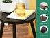 Potey Tall Mid Century Indoor Wooden Plant Stand