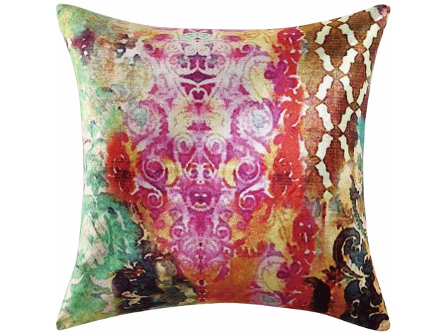 Tracy Porter Poetic Wanderlust Winward Square Throw Pillow in Orange