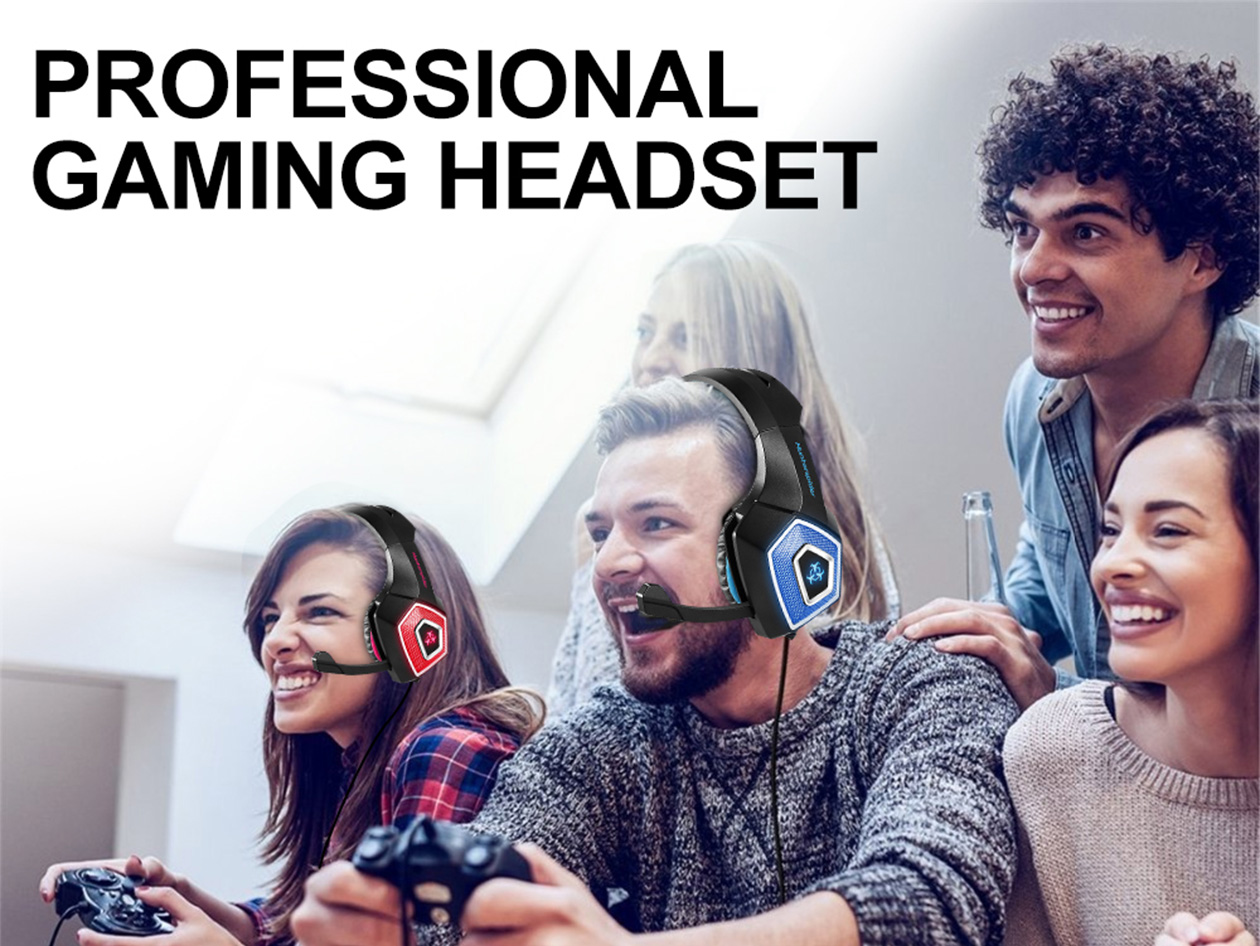 Dragon G3X Ultra Flexible Wired Gaming Headset with Mic