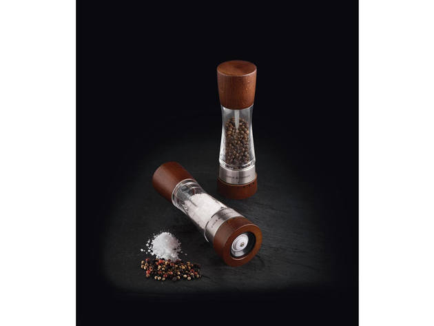 Cole & Mason H594298GU Derwent Salt and Pepper Set - Forest Wood