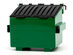 Dumpsty Jr: Mini Desktop Bin (Fresh Green/Square)
