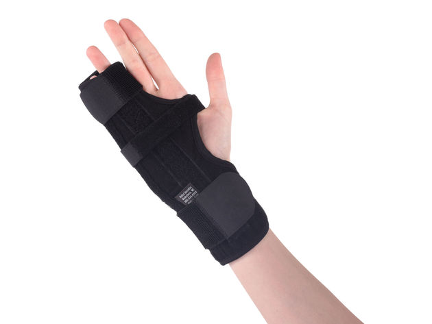 Med Spec Left Boxer Splint to Support Fractures of Fourth/Fifth Metacarpal, X-Large