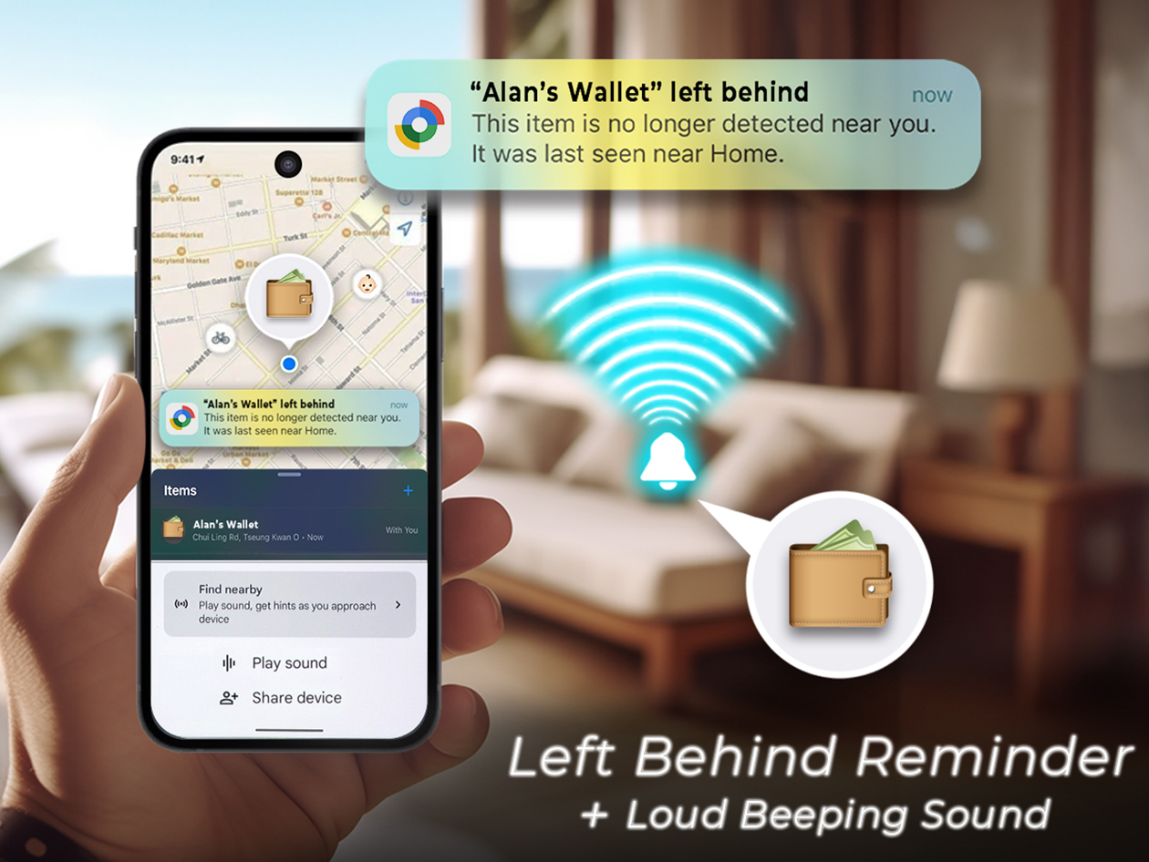 MagTag Ultra Slim Tracker Card for Android (2-Pack)