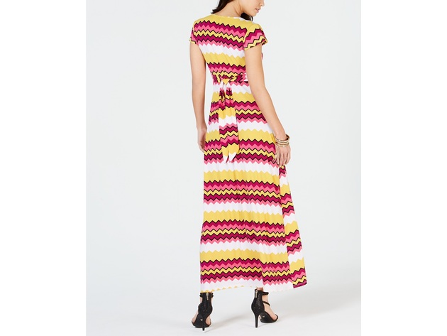 Thalia Sodi Women's Printed Maxi Dress Multi Size Extra Large