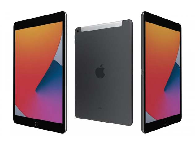 Apple iPad 8th Gen 10.2" (2020), 32GB, WiFi & Cellular Unlocked, Space Gray (Refurbished)